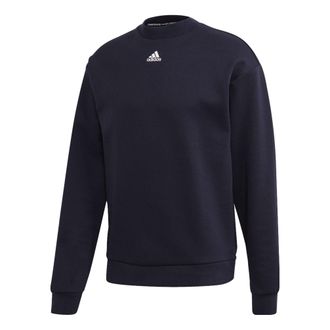 adidas Must Haves Long Sleeve Sweatshirt Navy FI7952