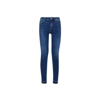 Liu Jo Dames, Jeans, Blauw, Maat: W28 Katoen