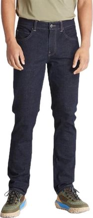 Timberland 5Pocket Slim Denim Pant - Heren - Slim Fit Jeans - Blauw - W35 - Denim - Jeans