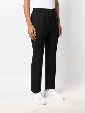 Ferragamo Mid-Rise Tailored Trousers - Black