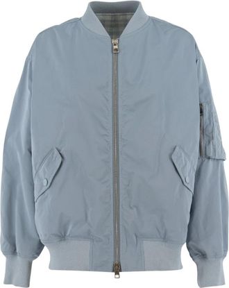 Ermanno Scervino Bomber Jacket - Dames - Bomber jackets - Blauw - XS - Denim - Jassen