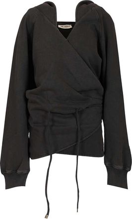 The Attico Jersey Sweatshirt Dress