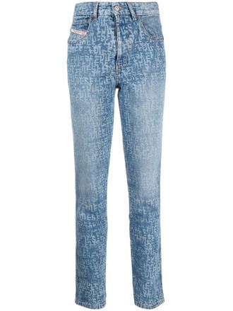 Diesel high-rise skinny jeans - women - Cotton - 31/32 - Blue