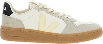Veja White V82 Leather Sneakers