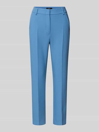 Max Mara Slim Fit Bundfaltenhose mit Viskose-Anteil Modell RANA in Hellblau, Gr&ouml;&szlig;e 34