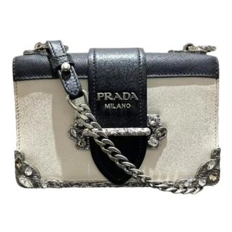 Prada Pre-owned Cross Body Bags, female, Multicolor, Size: ONE SIZE Pre-owned Vintage Cross Body Bag
