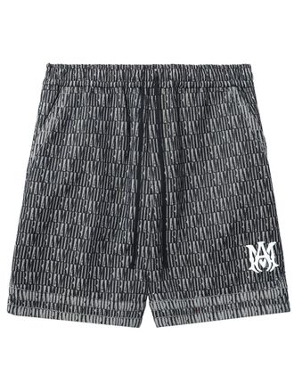 Amiri Shorts con applicazione - Blu