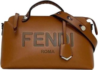 Fendi Pre-owned Vintage Schoudertas - Dames - Vintage Handtas - Bruin - ONE Size - Leer - Vintage