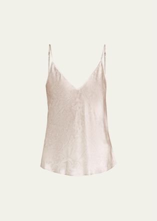 L'agence Lexi Silk Jacquard Camisole