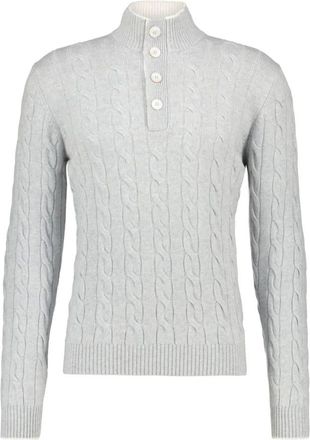 Gran Sasso Maglioni a collo alto - - Knitwear - Uomo - Grigio - 3XL