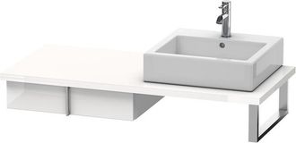 Duravit Duravit Vero Neceser Para Consola, 6569, 1 Caj&oacute;n, 600 Mm, Color (frente/cuerpo): Roble Oscuro Cepillado Chapa De Madera Aut&eacute;ntica - Ve656907272