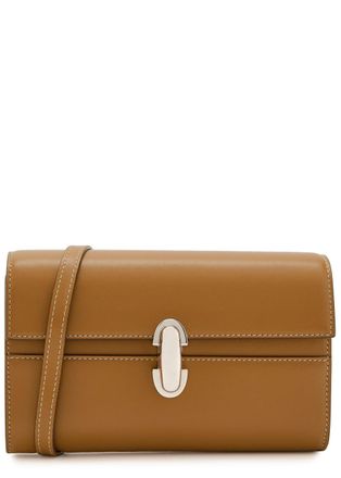 Savette Symmetry Leather Mini bag - Tan - One Size