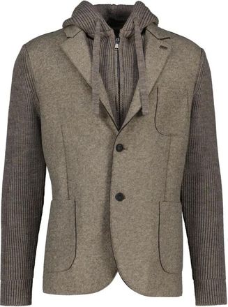 Bob Blazers - Heren - Jassen - Bruin - Maat: 3XL Leer