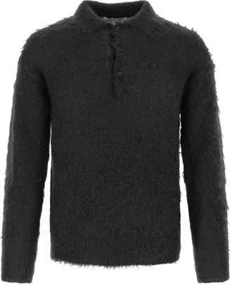 Auralee Polo Super Kid Mohair