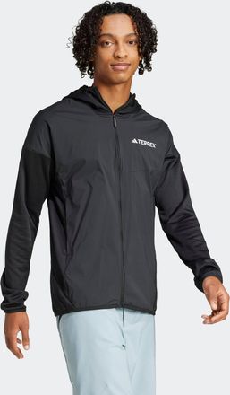 ADIDAS TERREX Fleecejacke ADIDAS TERREX XPERIOR CLIMAWARM+ WIND LIGHT FLEECE, Herren, Gr. XXL, schwarz, Obermaterial: 94% Polyester, 6% Elasthan, Jacken Fleecejacke