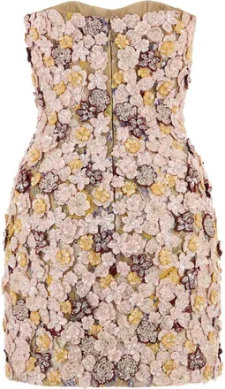 Costarellos Womens Embellished Tulle Sirra Mini Dress Abiti