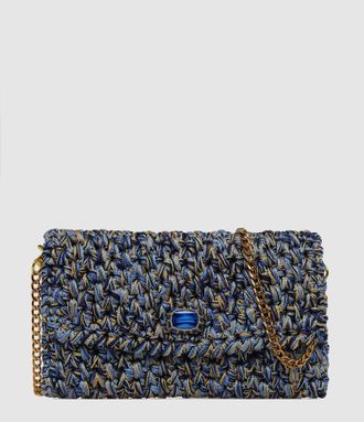 Boks&Baum Pochette Anton Light Blue