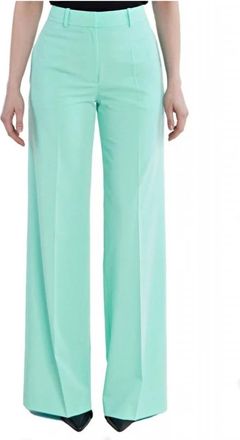 HUGO BOSS Mujer, Pantalones, Verde, Talla: S
