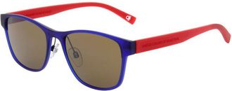 Benetton 5024 654 Womens Sunglasses Blue Size 53