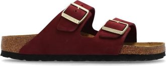 Birkenstock Arizona BS Slides - Dames - Sandalen - Rood - 36 EU - Su&egrave;de - Schoenen