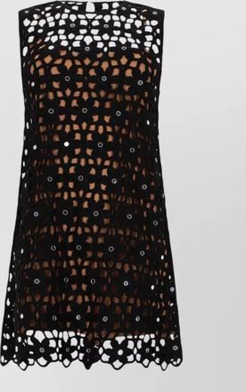 Michael Kors crochet mini dress