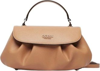 Guess Amorette Top Handle Flap - - Bags - Donna - Beige - ONE SIZE