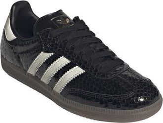 adidas Gender Inclusive Samba OG Sneaker in Black/Off White/Gum at Nordstrom, Size 10.5 Womens