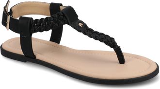 Journee Collection Women & apos;s Genevive Flat Sandals