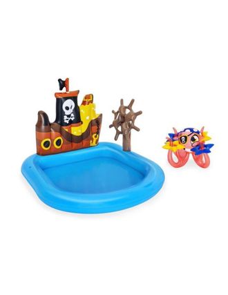 Bestway Juego De Agua Barco Remolcador 140x130x104cm