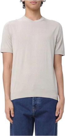 Paolo Pecora Heren, Truien, Beige, Maat: XL