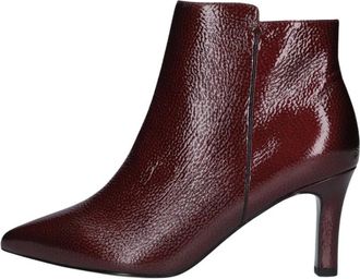 Peter Kaiser Enkellaarsjes 75334 - Dames - Schoenen - Rood - Maat: 40 1/2 EU Leer