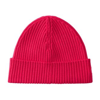 Lacoste Beanies, unisex, Pink, Size: ONE SIZE Ribbed Beanie