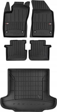 OEM Juego 3d De Alfombrillas De Goma Para Fiat Tipo Sed&aacute;n Desde 2015