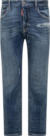 Dsquared2 642 Jeans - Heren - Slim Fit Jeans - Blauw - L - Katoen - Jeans