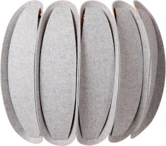 Lucide L&aacute;mpara de pared de fieltro 1xE27, gris