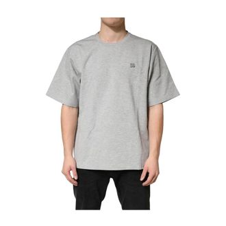Dolce & Gabbana Heren, Tops, Grijs, Maat: 4XL Katoen