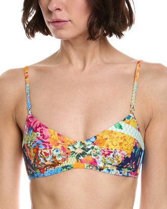 Monte & Lou Crop Bralette Bikini Top