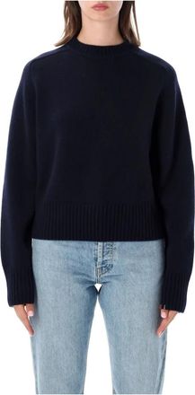 Extreme Cashmere Please Sweater - Dames - Cashmere truien - Blauw - ONE Size - Wol - Truien & Vesten