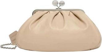 Max Mara Clutches - Dames - Tassen - Beige - Maat: ONE Size