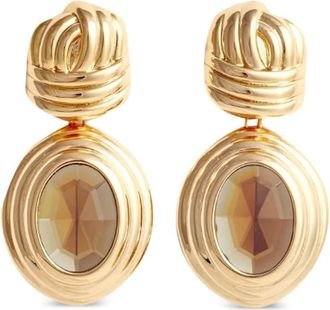 Self Portrait Orecchini con pendente - Oro