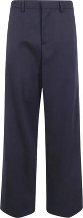 Ann Demeulemeester Wide Broeken - Dames - Wijde Broeken - Zwart - XL - Broeken
