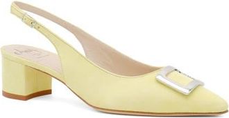 Amalfi By Rangoni Padrino Slingback Pump in Green Cashmere at Nordstrom, Size 6.5