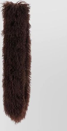 Yves Salomon mongolian sheepskin scarf