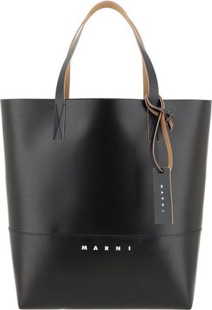 Marni Zwarte polyethyleen handtas