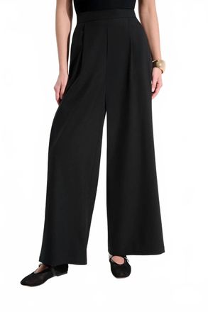 Joseph Ribkoff Pull-On Wide Leg Pants Style In Black