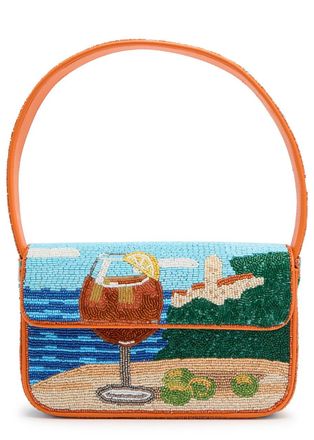 Staud Tommy Beaded Shoulder bag - Multicoloured 1 - One Size
