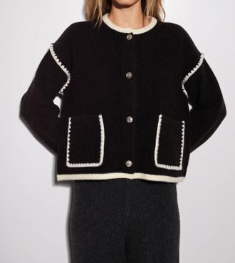 John & Jenn Rene Sweater In Burnt Ember