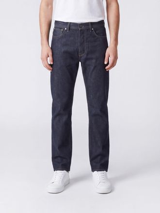 Stone Island Jeans straight regular fit in denim di cotone a vita media