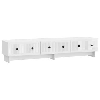 vidaXL Mueble De Tv Brillante 147 X 34,5 X 30 Cm Madera De Ingenier&iacute;a Vidaxl