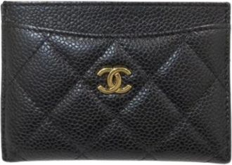 Chanel Porta biglietti da visita Pre-owned - - Pre-owned - Donna - Nero - ONE SIZE